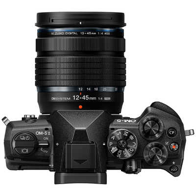 ほぼ未使用品❗️OMSYSTEM 12-45mm プロレンズ OMSYSTEM OM-5 Mark II 12-45mm F4.0 PRO レンズキット ブラック