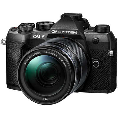 OMSYSTEM OM-5 Mark II 14-150mm II レンズキット ブラック ［ズーム 