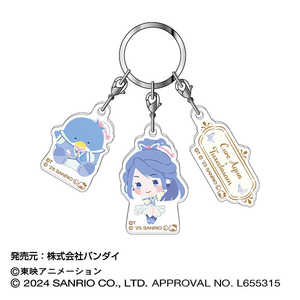バンダイ BANDAI 3連アクリルキーホルダー Yes! プリキュア5GoGo!×サンリオキャラクターズ05 キュアアクア×タキシードサム バンダイ BANDAI 3連アクリルキーホルダー Yes! プリキュア5GoGo!×サンリオキャラクターズ05 キュアアクア×タキシードサム