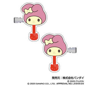 バンダイ BANDAI サンリオキャラクターズチョコレート ヘアクリップ Vol.2 02 マイメロディ バンダイ BANDAI サンリオキャラクターズチョコレート ヘアクリップ Vol.2 02 マイメロディ