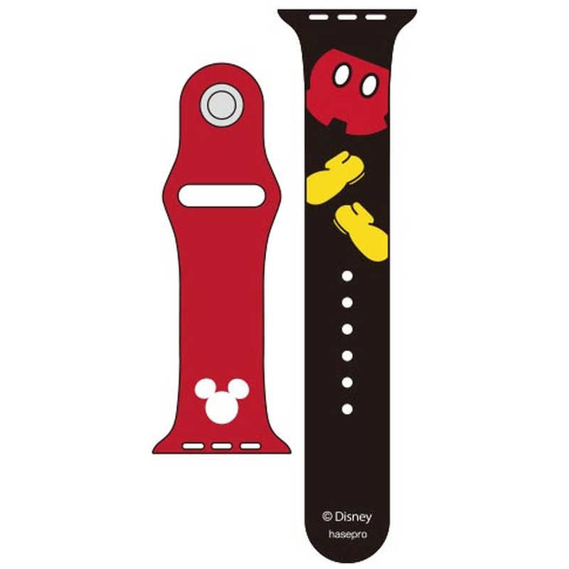 ハセプロ ハセプロ Apple watch 44/22mm用 バンド/ディズニーキャラクター/01 ミッキｰマウス/AWB ミッキｰマウス/AWB