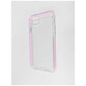 ハセプロ iPhone 7用　クリアラインケース　ピンク　CLC04 CLC04