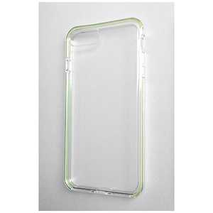 ハセプロ iPhone 7 Plus用　クリアラインケース　グリーン　CLCP05 CLCP05