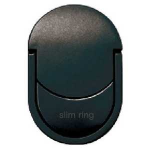 ハセプロ 〔スマホリング〕 slim ring スリムリング ブラック SLR-04