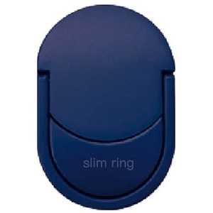 ハセプロ 〔スマホリング〕 slim ring スリムリング ネイビー SLR-06