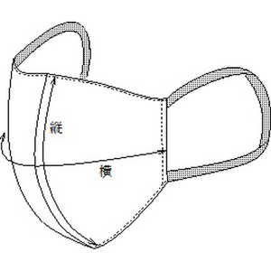ナガイレーベン マスク 2枚組 HOS-5515 M リユーザブル 25-2810-00 