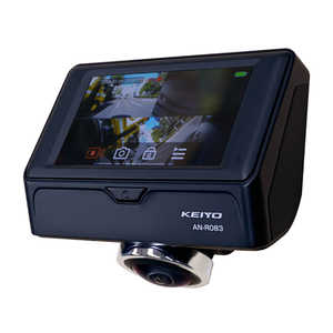慶洋エンジニアリング 360°パノラマドライブレコーダー [一体型/Full HD(200万画素)/駐車監視機能付き] ANR083