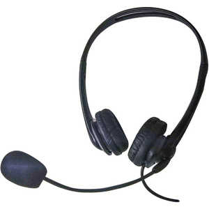 NEWBRIDGE ヘッドセット テレワーク用 ブラック [USB /両耳 /ヘッドバンドタイプ] NB-04