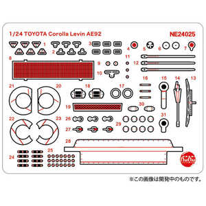 プラッツ 1/24 トヨタ カローラ レビン AE92 Gr.A 1991 オートポリス用ディテールアップパーツ 