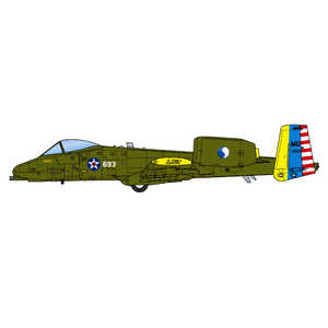 プラッツ 1/48 アメリカ空軍 攻撃機 A10C サンダーボルトII メリーランド州空軍100周年記念塗装機 