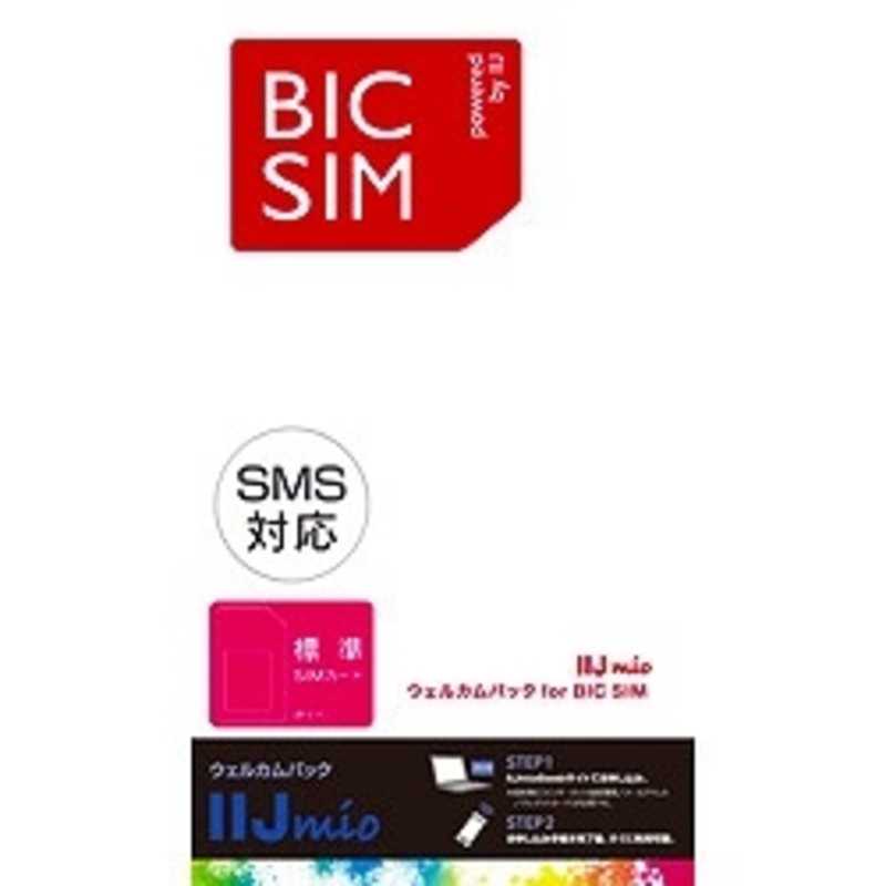 IIJ IIJ 標準SIM ｢BIC SIM｣ データ通信専用･SMS対応 IMB029 IMB029