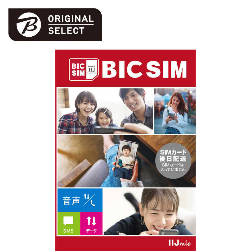 IIJ IIJ 【無料Wi-Fi付】BIC SIM ギガプランパッケージ（音声/SMS/データ共通） IMB330 IMB330