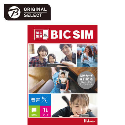 む*ん様 【定価48,854円相当】即配信OKフルセット5点 IIJ 【無料Wi-Fi付】BIC SIM ギガプランパッケージ（音声/SMS