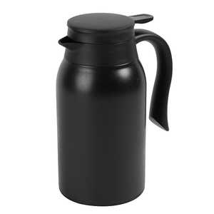 リビング 卓上ポット ステンレス 900ml 保温 保冷 ポット ティーポット ブラック タクジョウポットステンレス