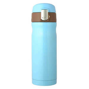 リビング 水筒 430ml マカロンマグボトル 保温 保冷 ブルー スイトウ430MLマカロンマク