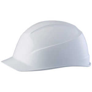 谷沢製作所 タニザワ エアライトS搭載ヘルメット(アメリカンタイプ・溝付) 帽体色：白 0123JZW1J