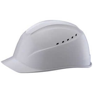 谷沢製作所 タニザワ エアライトS搭載ヘルメット(アメリカンタイプ・溝付・通気孔付) 帽体色：グレー 01230JZGR5J