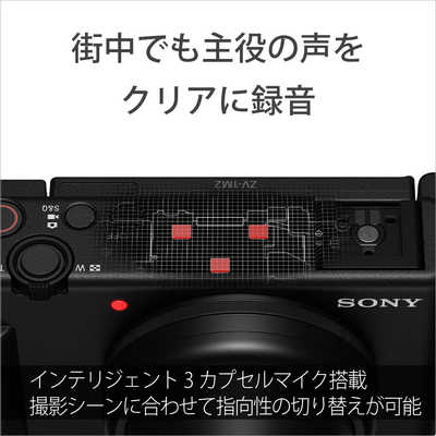 SONY VLOGCAM ZV-1 II シューティンググリップ付 新品)SONY (ソニー) VLOGCAM ZV-1 II シューティンググリップ
