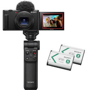 ソニー　SONY コンパクトデジタルカメラ VLOGCAM ZV-1 II G B シューティンググリップキット ブラック