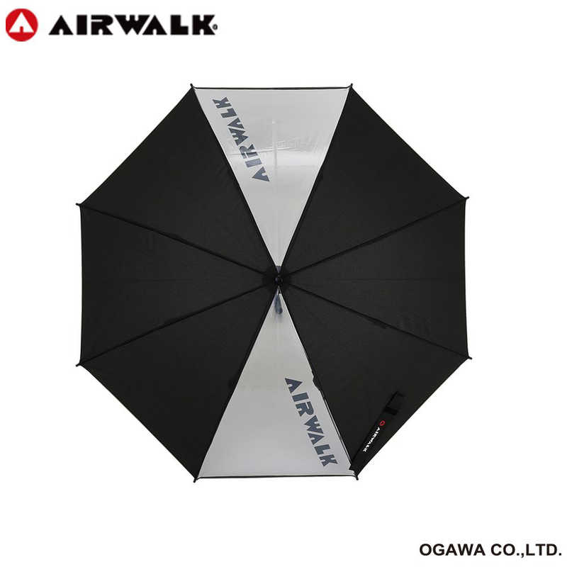 小川 小川 キッズ長傘 AIRWALK(エアウォーク) ブラック［雨傘 /子供用 /55cm］ AW10755ABK AW10755ABK