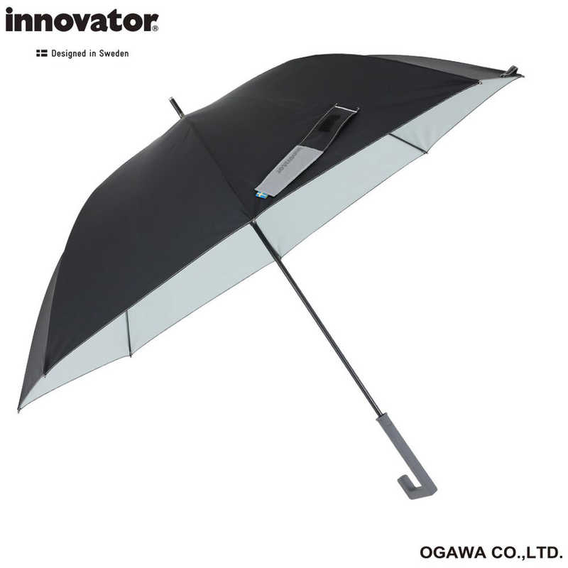 小川 小川 長傘 innovator(イノベーター) ブラック [晴雨兼用傘 /65cm] IN-65AJP-26 IN-65AJP-26