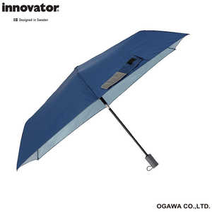 小川 折りたたみ傘 自動開閉 innovator(イノベーター) ディープブルー [晴雨兼用傘 /55cm] IN-55WJP-27