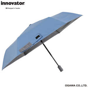 小川 折りたたみ傘 自動開閉 innovator(イノベーター) ペールミッドブルー [晴雨兼用傘 /55cm] IN-55WJP-29