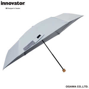 小川 折りたたみ傘 innovator(イノベーター) ペールブルー  ［晴雨兼用傘 /60cm］ IN-60M-21