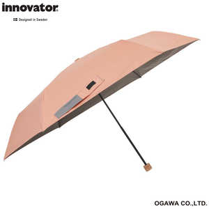 小川 折りたたみ傘 innovator(イノベーター) ペールオレンジ  ［晴雨兼用傘 /60cm］ IN-60M-22