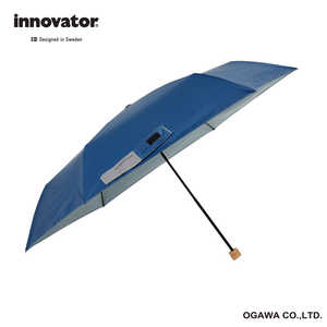 小川 折りたたみ傘 innovator(イノベーター) ディープブルー  ［晴雨兼用傘 /60cm］ IN-60M-27