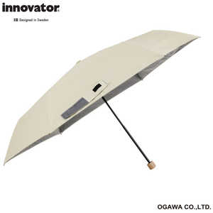 小川 折りたたみ傘 innovator(イノベーター) ペールライトイエロー  ［晴雨兼用傘 /60cm］ IN-60M-28