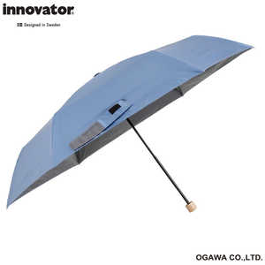 小川 折りたたみ傘 innovator(イノベーター) ペールミッドブルー  ［晴雨兼用傘 /60cm］ IN-60M-29