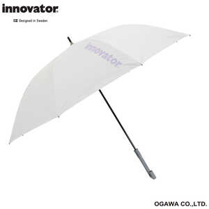 小川 長傘 innovator(イノベーター) ホワイト×パープル [晴雨兼用傘 /65cm] IN-65AJP-32