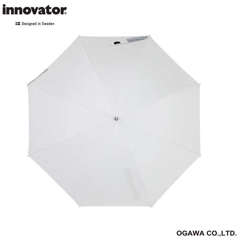 小川 小川 長傘 innovator(イノベーター) ホワイト×グレー [晴雨兼用傘 /65cm] IN-65AJP-33 IN-65AJP-33