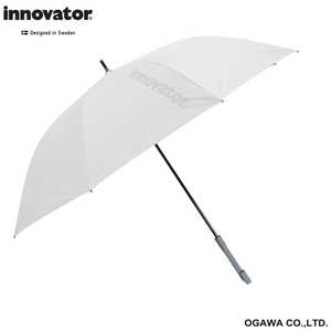 小川 長傘 innovator(イノベーター) ホワイト×グレー [晴雨兼用傘 /65cm] IN-65AJP-33
