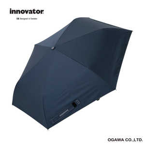 小川 折りたたみ傘 自動開閉 innovator ［晴雨兼用傘 /メンズ /55cm］ ネイビー IN-55WJP-44