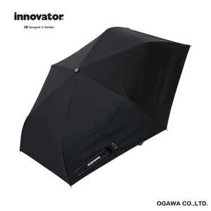 小川 折りたたみ傘 自動開閉 innovator ［晴雨兼用傘 /メンズ /55cm］ ブラック IN-55WJP-46