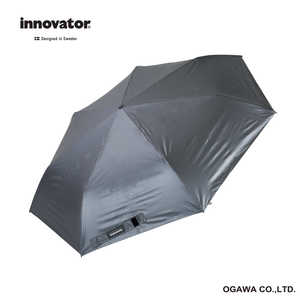 小川 折りたたみ傘 軽量 innovator ［晴雨兼用傘 /メンズ /60cm］ シルバー IN-60M-50