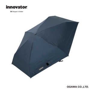 小川 折りたたみ傘 コンパクト innovator ［晴雨兼用傘 /メンズ /53cm］ ネイビー IN-53M-44