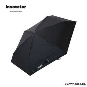 小川 折りたたみ傘 コンパクト innovator ［晴雨兼用傘 /メンズ /53cm］ ブラック IN-53M-46