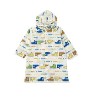 コンバース CONVERSE 子供レインコート 100cm ストライプシューズイエロー CONVERSECOAT コンバース CONVERSE 子供レインコート 100cm ストライプシューズイエロー CONVERSECOAT