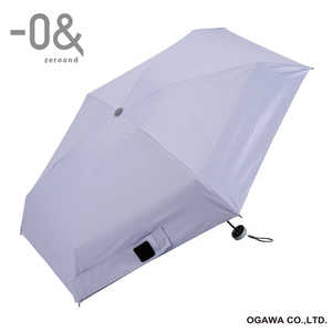 小川 折りたたみ傘 コンパクト -0＆(ゼロアンド) ［晴雨兼用傘 /レディース /50cm］ トワイライトパープル LDB-CM50PM2-PPU