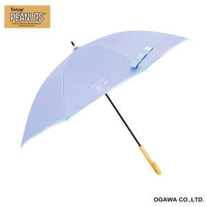 小川 長傘 ジョークール ピーナッツ パープル [晴雨兼用傘 /レディース /50cm] 23SNPA2