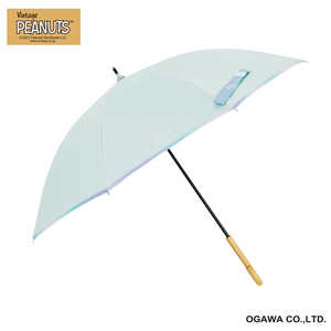 小川 長傘 ジョークール ピーナッツ ミント [晴雨兼用傘 /レディース /50cm] 23SNPA3