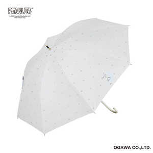 小川 長傘 スヌーピー ピーナッツ ［晴雨兼用傘 / レディース / 50cm］ ホワイト SNP-251