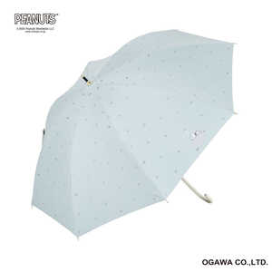 小川 長傘 スヌーピー ピーナッツ ［晴雨兼用傘 / レディース / 50cm］ ミント SNP-254