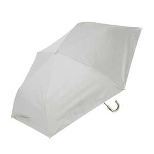 小川 折りたたみ傘 スズラン LINEDROPS ［晴雨兼用傘 / レディース / 50cm］ ホワイト 25LD-50PM-2 WH