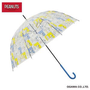 小川 ビニール傘 スヌーピー/6時 ピーナッツ ［雨傘 /レディース /59cm］ 23VCSNPOE2