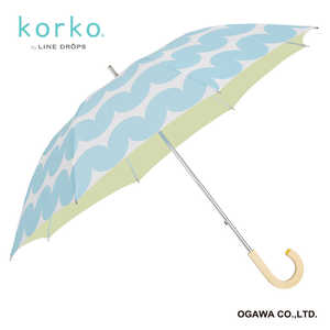 小川 ショートスライド式日傘 スティナ korko(コルコ) [日傘 /レディース /50cm] 17KOR-50PS-9