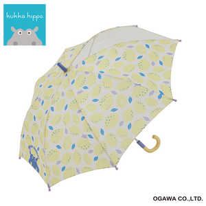 小川 キッズ長傘 レモン kukka hippo(クッカヒッポ)［雨傘 /子供用 /50cm］ KHKS3550